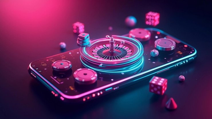 Dealer profesional memberikan kartu dalam Capsa Banting